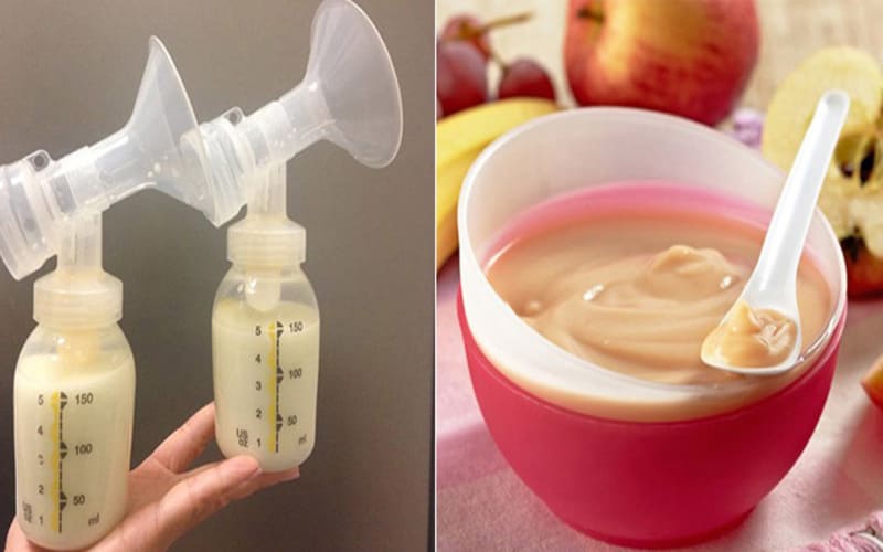 Tổng hợp các công thức nấu bột ăn dặm cho bé mẹ đã biết